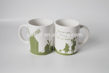 Cartoon ceramic stoneware coffee mug