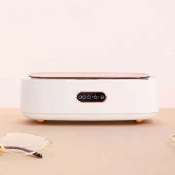 Mini Ultrasonic Jewelry Watch Cleaner: 360-Degree Automatic Cleaning