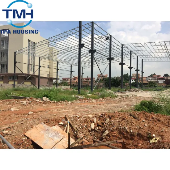 prefabricated steel structure building steel warehouse