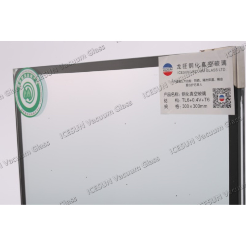 Fire Resistant Safety Glass Vacuum Hollow Composite Glass
