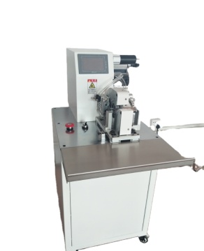 Automatic Label Folding and Adhesive Labeling Machine for Wire Harness Tubes