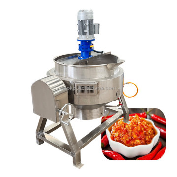 Electric Heating Stirrer Cooking Pot: Jacketed Kettle with Mixer