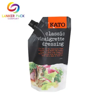 ECO Friendly Doypack Reusable Spout Pouch For Liquid