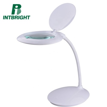 Fashion Table Desk Beauty Salon Magnifying Lamp for Nail Art and Eyelash Extension