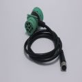 Cavo della linea diagnostica OBDII per il cablaggio dell'auto