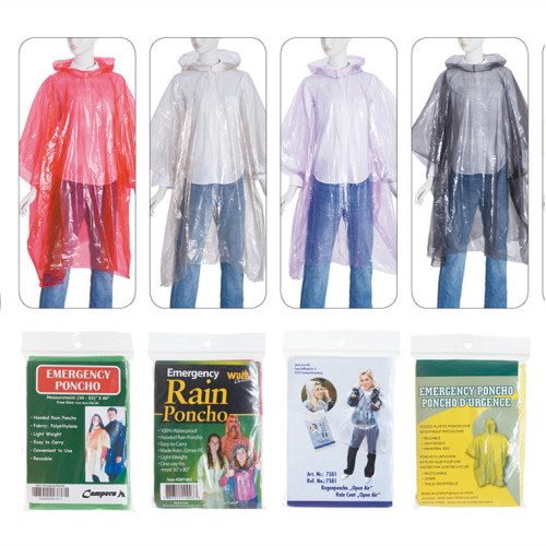 Factory sale disposable LDPE raincoat