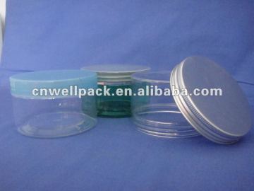 Cosmetic Jar 250ml with plastic or aluminum cap