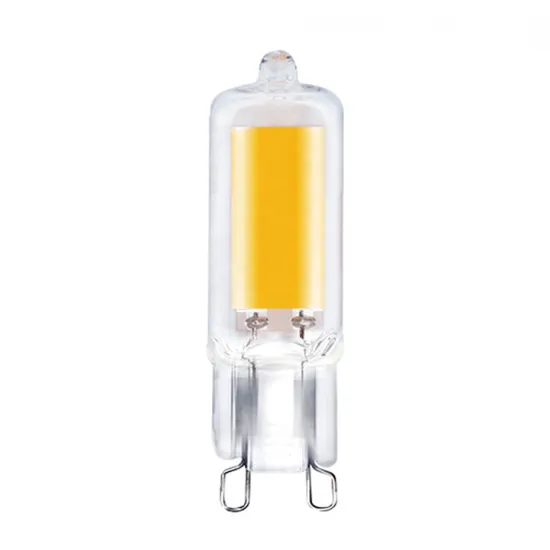 220V/110V 3W COB LED Bulb - G9 Lighting Glass Body White Warm White LED Replacement for Halogen