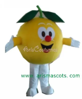 lemon mascot suit apple mascot costume advertising mascot