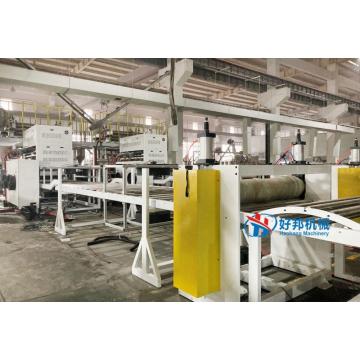 Luxury vinyl SPC click flooring extrusion line