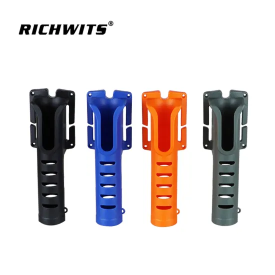 Plastic Fishing Pole Fishing Equipment Accessories insert Portable Belt Fishing Rod Holder