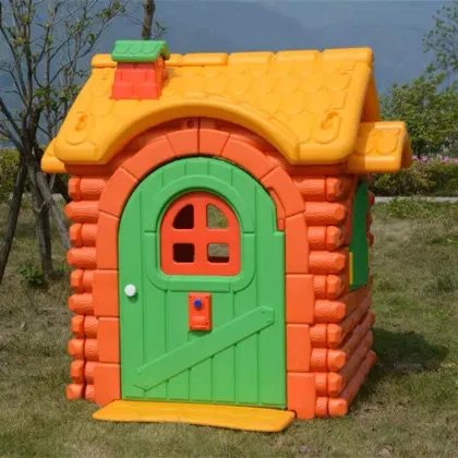 Wooden Barn Playhouse for Kids