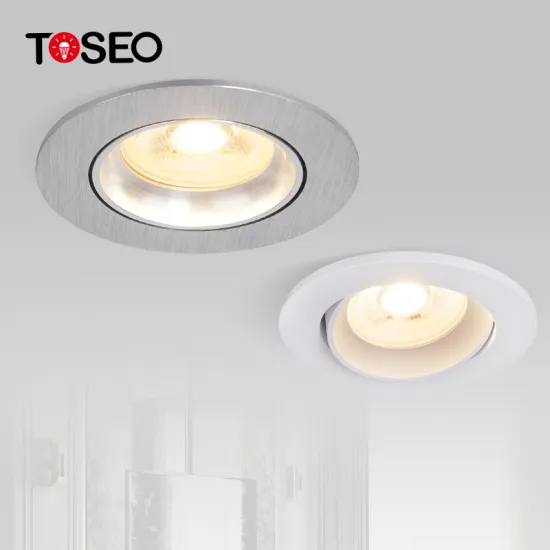 Hot Selling Customizable Indoor Lighting: Pure Aluminium GU10 Recessed 5W-7W LED Downlights