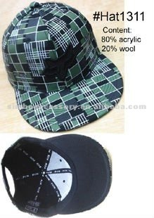 fashion fabric print design hat & cap