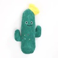 Cuddly long cactus stuffed throw pillow sleeping toy