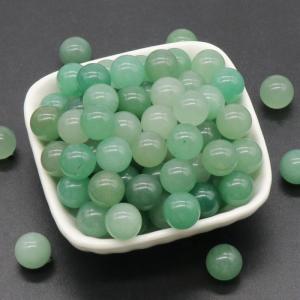 Bolas y esferas de chakra de aventurina verde de 12 mm para el equilibrio de meditación