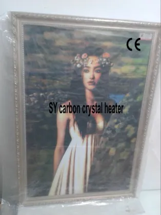 Carbon crystal wall electric heater