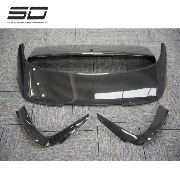 M Style Carbon Fiber Car Body Kit with Roof Spoiler Wing for Benz Car Accessories
