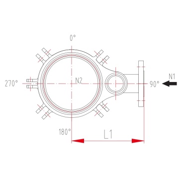 Carbon Steel Topline bag filter