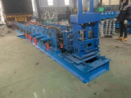 C Channel Purlin Steel Frame Roll Forming Machine