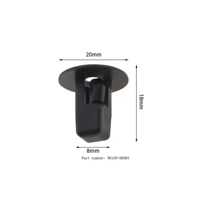 90189-06065 Automotive Hood Fender Clip Screw Grommet Fastener for Toyota