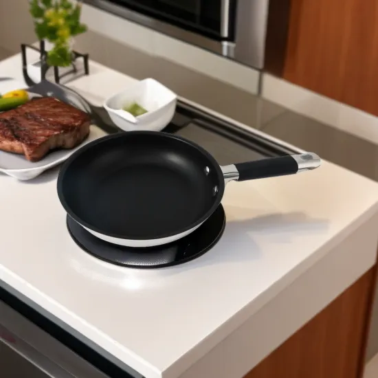 OEM Stainless Steel 28cm Frying Pan: Professional Grade Cookware for Home Cooking