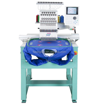 High-Speed Tajima Computerized Industrial Embroidery Machine with 15 Needles - Single Head Model