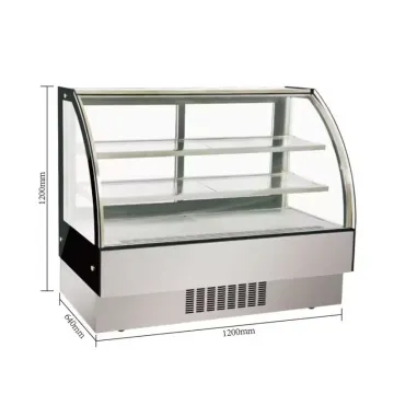 Imported Compressor European Style Cake Showcase Refrigerator Refrigerated Display Cake Cabinet