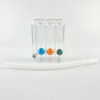 Portable Three Balls Breathing Spirometer