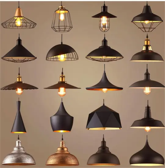 Vintage Loft Retro Industrial Pendant Lighting for Dining Kitchen Island