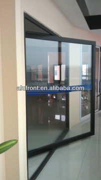 aluminium middle hung door, pivot door