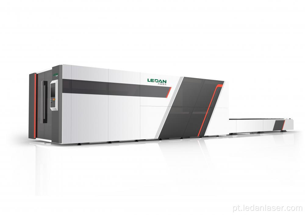 Máquina de corte a laser de alta velocidade da plataforma