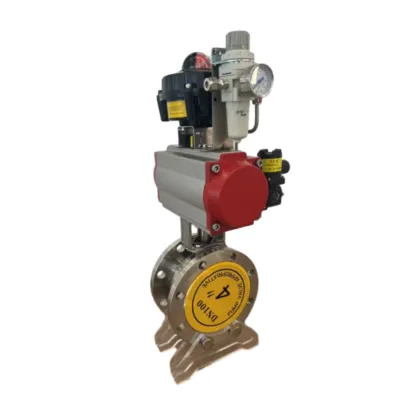 Pneumatic Sanitary Butterfly Valves