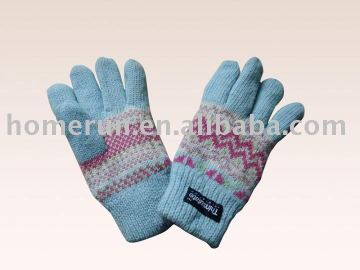 knitted glove/fashion glove/winter glove