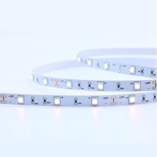 5050SMD 30led 7.2W saf beyaz renkli ışık şeridi