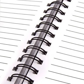 3:1 Pitch 34-Loop Double Loop Wire Binding Spines for Notebook Calendar