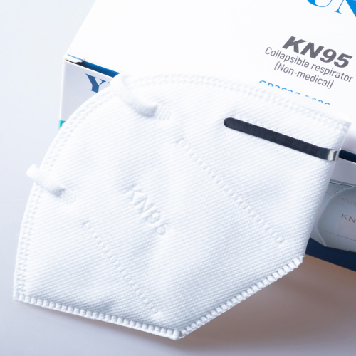 Kn95 Fold Maschera per respiratore in tessuto non tessuto antipolvere anti-inquinamento