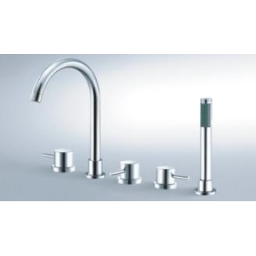  5 Hole Bath Tap with Hot and Cold Water