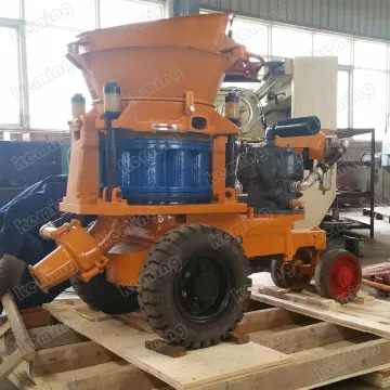 Air Motor Concrete Spraying Machine Dry Shotcrete Machine for Sale in UAE