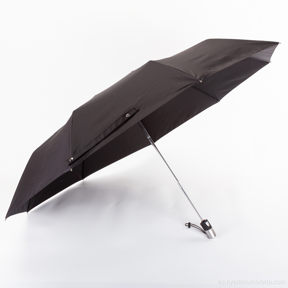 Paraguas de golf compacto extra grande plegable para hombre