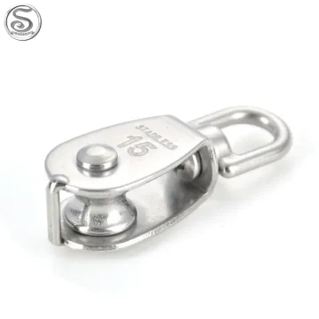 Stainless Steel Swivel Wire Rope Pulley Set M15/M20/M25/M32 for Lifting Equipment