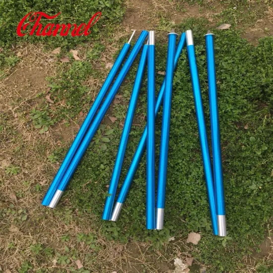 high strength 7001 t6 flexible aluminium tent poles