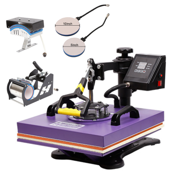 5 In 1 Heat Press Machine: multifunctionele t-shirt sublimatieprinter
