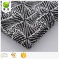 Wholesale cotton polyester spandex knitted jacquard fabric