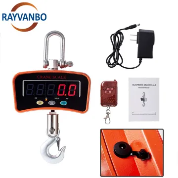 High-Quality Portable Electric Crane Scales for Various Capacities: 500kg, 1T, 2T, 3T, and 5T