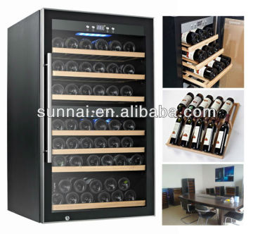 66 bottles Dual Zone Wine Cooler