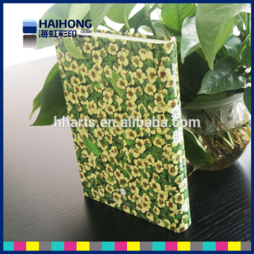 Custom hard cover notebook with Chinese Printer