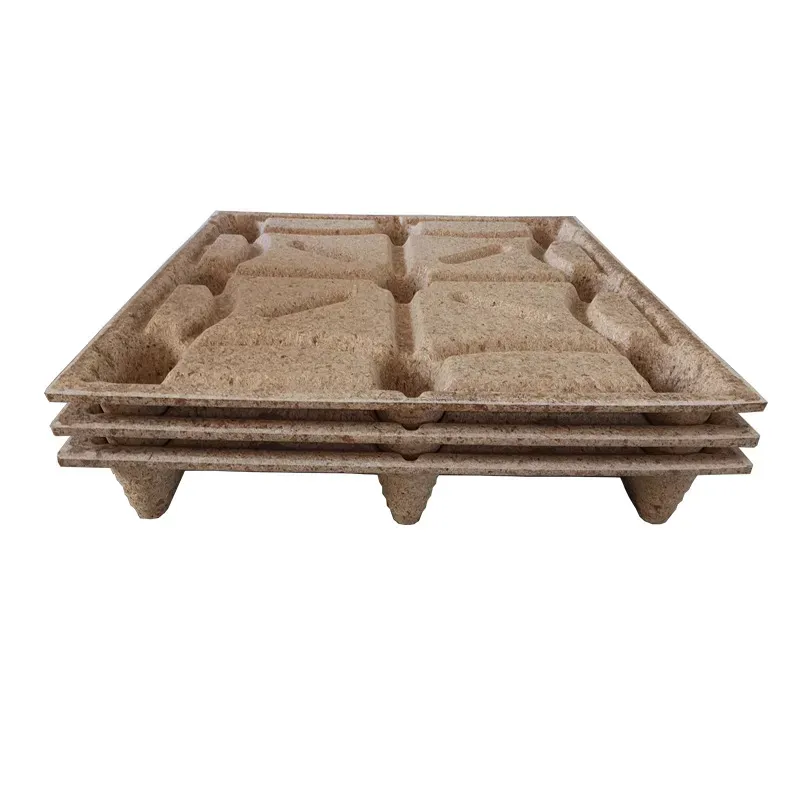 Nestable Compressed Wood Pallets (1100x1100mm, 1200x800mm, 1200x1000mm) - Fumigation Free I.S.P.M. 15 Exempt