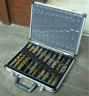 118PCS Drills & Bits Set(HSS TWIST DRILL BITS & MASONRY DRILL BITS)