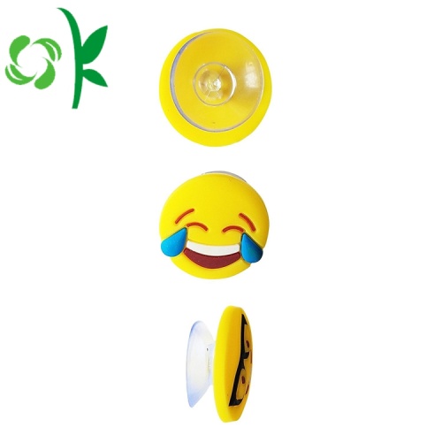 Marcador personalizado de silicona Emoji Sucker Wine Glass